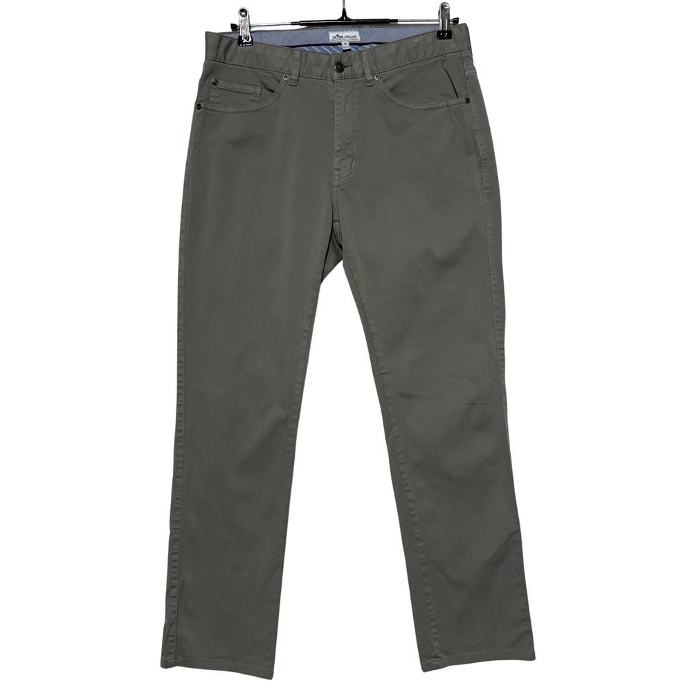Peter Millar Olive Chinos